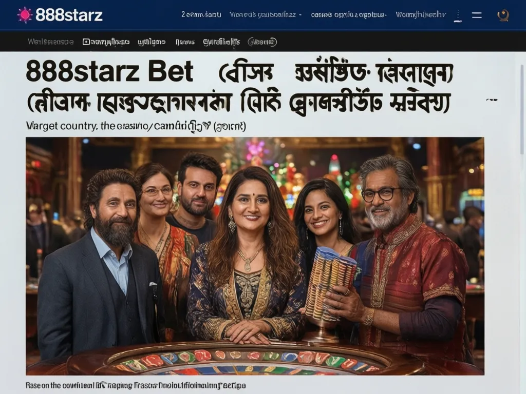888starz Bet ক্যাসিনো গেমস ইন্টারফেস